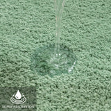Bathroom Rug Set 3 Piece with U Shaped Toilet Rug for Bathroom Sage Green 20x30 16x24 U 20x24, Daily Comfort Use