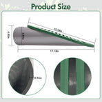 4 Inch Angled Drain Grating Yard Drain Emitter for Gutter Downspout Extensions and Lawn Ditch Drainage Green 2 Pack