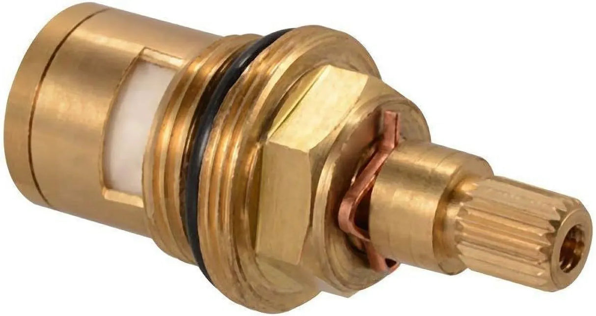 2 Pcs Faucet Ceramic Valve Cartridges Quarter Turn Replacement for Hot and Cold Taps, 1/2 Inch, Replacement Use