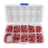 351 Piece Universal O Ring Assortment Kit, Heat and Oil Resistant Silicone Sealing Set for Automotive Plumbing Faucets