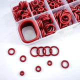 351 Piece Universal O Ring Assortment Kit, Heat and Oil Resistant Silicone Sealing Set for Automotive Plumbing Faucets - Side View