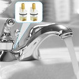 Faucet Stem Replacement Kit for RP25513, Two Handle Faucet Repair with RP4993 Seat and Spring for Bathroom Sink