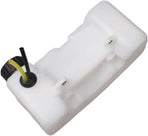 Fuel Tank Assembly Replacement for 44 5 Ground Drill Gasoline Earth Auger Brush Cutter Trimmer White, Replacement Use