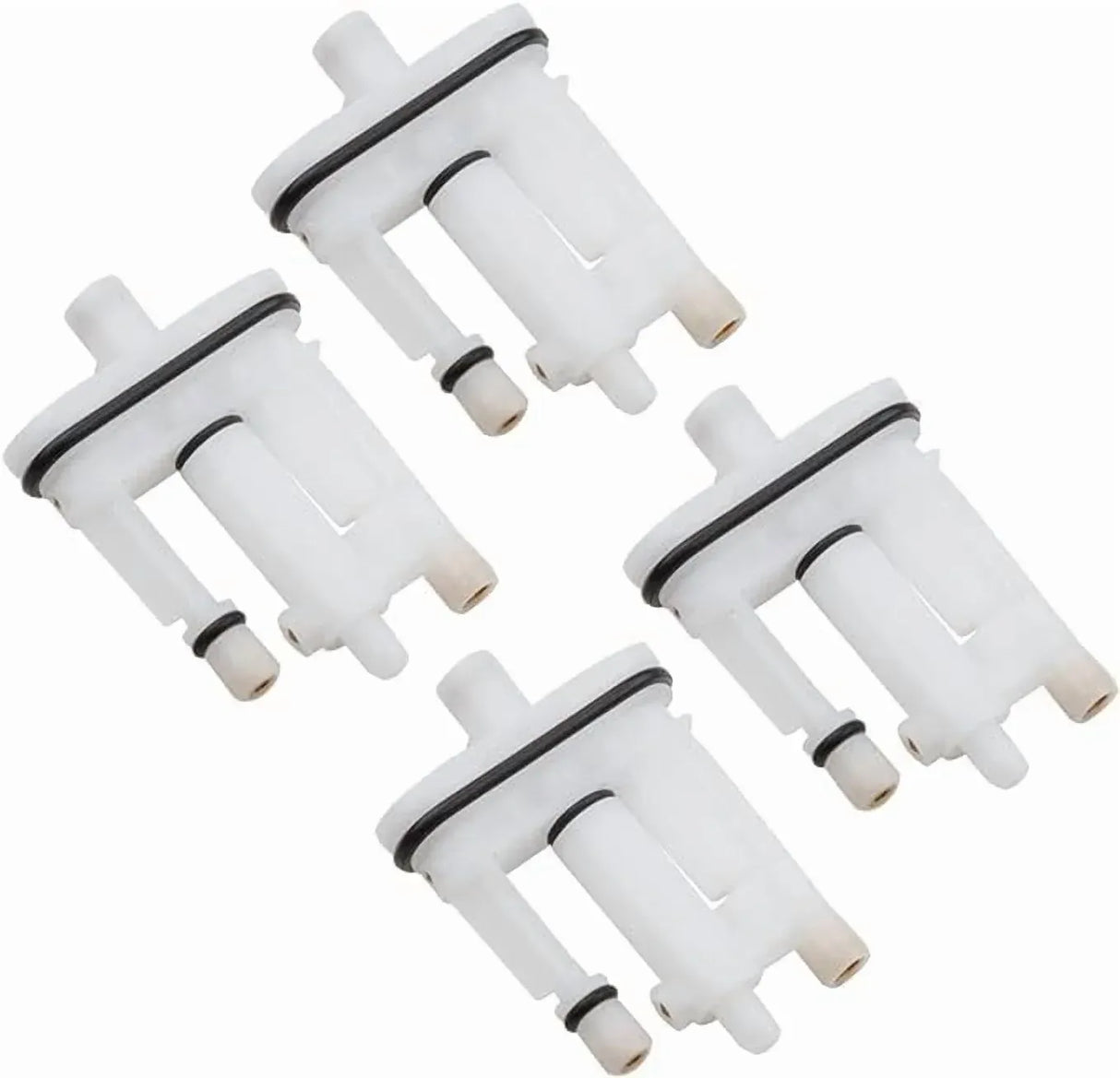 Carburetor Main Jet Replacement Kit, 4 Pack Heavy Duty Lawn Mower Engine Parts for Briggs & Stratton 09P702, Heavy Duty Use