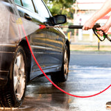 Garden Leader Hose, Stainless Steel Flexible Water Extension Pipe for Car Wash and Outdoor Use, 3 Ft, Stainless Steel Construction