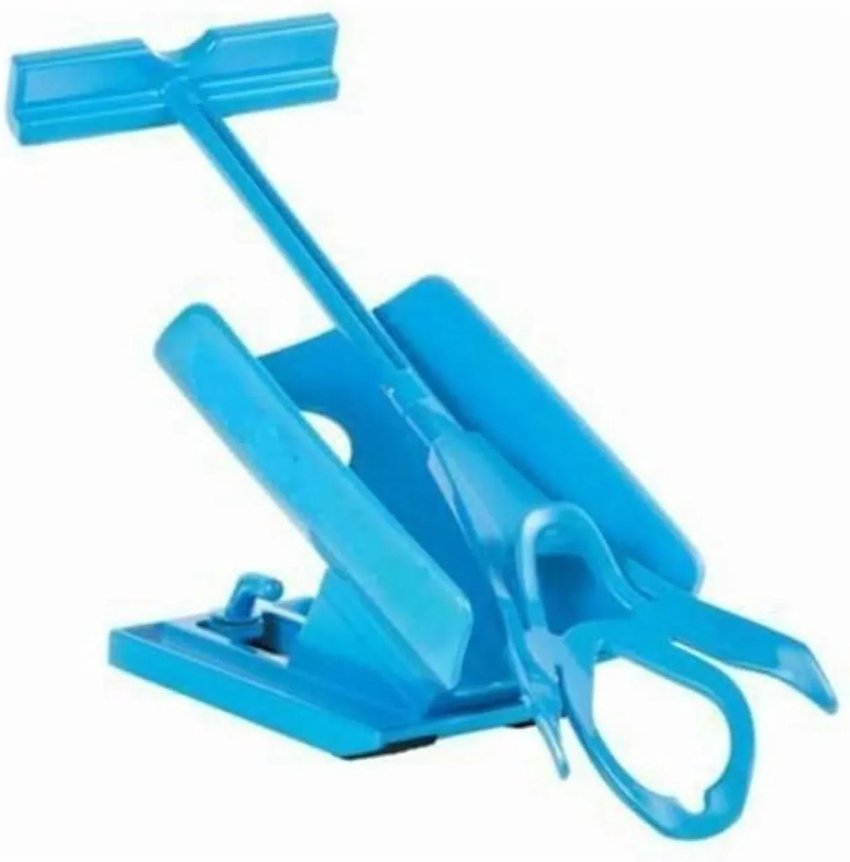 Sock Slider Aid Kit Easy On Off Helper Tool for Elderly, Pregnancy and Injury Recovery, Blue, Daily Comfort Use