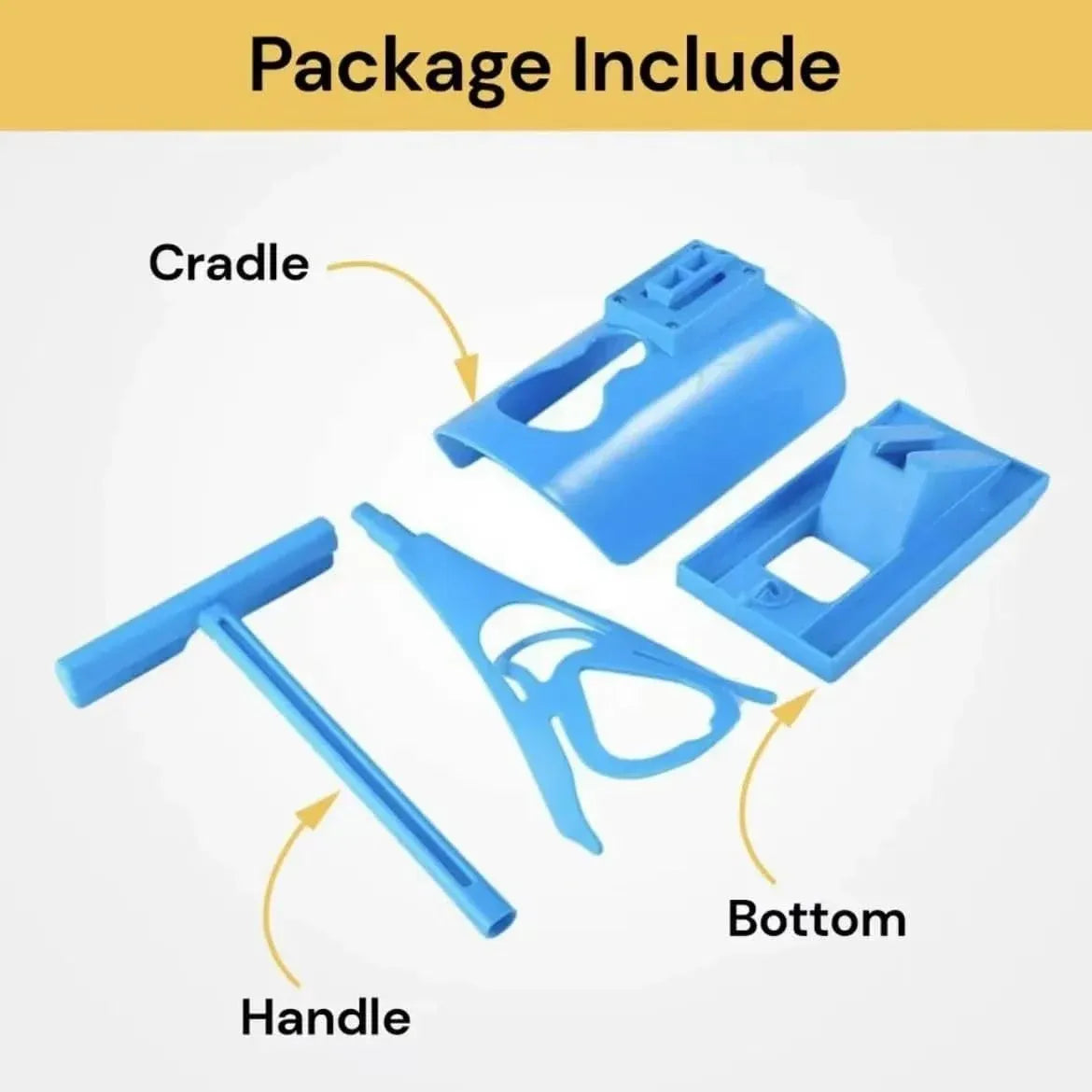 Sock Slider Aid Kit Easy On Off Helper Tool for Elderly, Pregnancy and Injury Recovery, Blue, Daily Comfort Use