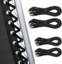 Zero Gravity Chair Replacement Cord Kit, Universal Repair Cords for Recliner Lounge Chairs, 4 Pcs, Black, Replacement Use