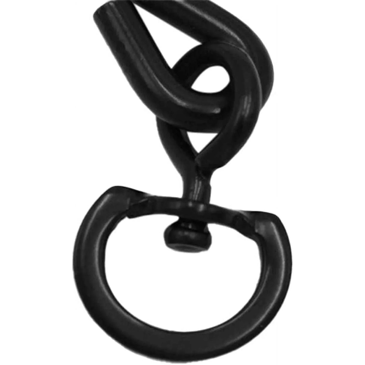 Swivel Plant Hanger Hooks, Heavy Duty Swivel Hooks for Hanging Plants, Indoor Outdoor Garden Use, Black 4 Pack