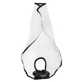 2 Pcs Hair Washing Funnel Apron, Upright Position Shampoo Cape for Home or Salon Use, Elderly Disabled Clients, Clear