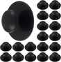 20 Pcs Self Adhesive Cabinet Knobs Mini Drawer Pulls for Kitchen Cabinets, Dressers, Drawers and Wardrobes, Black