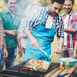Large Grill Basket Portable Folding BBQ Grilling Rack for Fish Vegetables and Shrimp, Camping Cookouts, for Safe Pet Grooming and Care