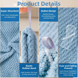 Hair Towel Wrap 4 Pack Quick Dry Turban for Curly and Long Hair Women Bathroom Shower Use Multi Color, Daily Comfort Use