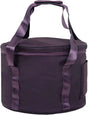 Singing Bowl Carry Bag with Handle, Thickened Padded Travel Case for Yoga Meditation Sound Bowl, Purple, 14 inches Size