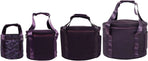 Singing Bowl Carry Bag with Handle, Thickened Padded Travel Case for Yoga Meditation Sound Bowl, Purple, 14, image 3