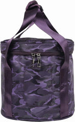 Singing Bowl Carry Bag with Handle, Thickened Padded Travel Case for Yoga Meditation Sound Bowl, Purple, 14, image 5
