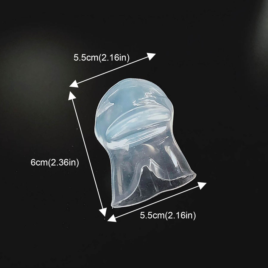Silicone Anti Snoring Tongue Aid Reduce Snore Sleep Solution Stopper Device One Size Blue