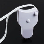 Body Measuring Tape, 60 Inch Retractable Measuring Tape for Body: Waist, Hip, Bust, Arms, and More (White) White