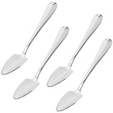 4Pcs Stainless Steel Grapefruit Spoons with Serrated Edges 15.50X2.70X0.50CM As Shown