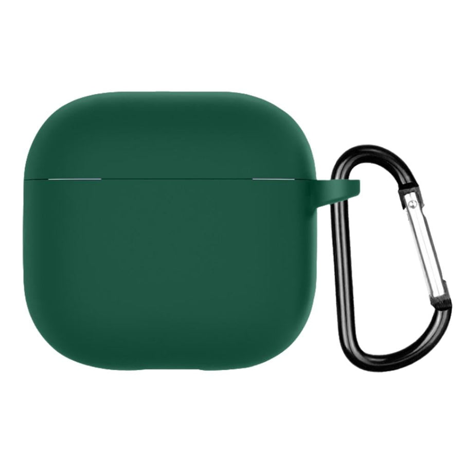 Pink for Apple Airpods 4 2024 model earphone cover silicone cover anti-fall and dustproof charging case case Green