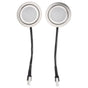 2pcs Range Hood Light Bulbs, Stainless Steel Range Hood LED Light Replacement Recessed Kitchen Range Hood Light