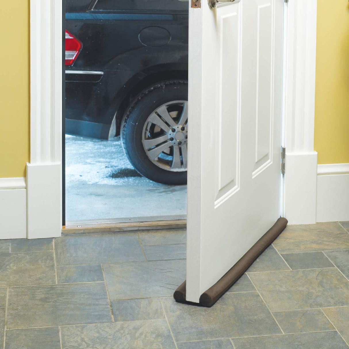 Draft Door Stopper 36 Inches, Draft Guard for Interior Door, Heavy Duty Door Sweep, Sound Proof Reduce Noise Keeping Warm in and Cold Out, Thicker Door Draft