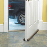 Draft Door Stopper 36 Inches, Draft Guard for Interior Door, Heavy Duty Door Sweep, Sound Proof Reduce Noise Keeping Warm in and Cold Out, Thicker Door Draft - Front View
