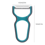 3 Pieces Vegetable Peeler Set For Potato Fruit Non-Slip Home Kitchen Peeling Tool Random Color