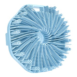The Sud Bud Silicone Body Scrubber - Exfoliating for Sensitive Skin, Shower Use, Hanging Design, Durable Massage Brush,##grey/1 pc #blue