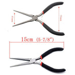 Mini Long Needle Nose Pliers Precision Wire Plier Repair Tool Beading Make 150mm