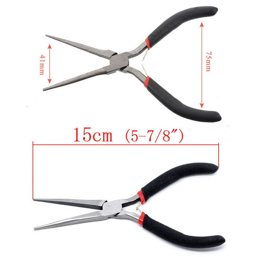Mini Long Needle Nose Pliers Precision Wire Plier Repair Tool Beading Make 150mm