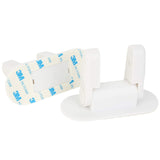 Door Lever Lock (2 Pack) Child Proof Doors & Handles 3M Adhesive - Child Safety - 45-Degree Angle