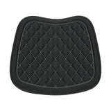 Car Seat Cushion, Driver Seat Cushion with Comfort Memory Foam & Non-Slip Rubber Bottom, Car Seat Pad Works with 95% of Vehicles and Office Chair or Home 17.3" x 18.9" Black