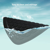 Car Seat Cushion, Driver Seat Cushion with Comfort Memory Foam & Non-Slip Rubber Bottom, Car Seat Pad Works with 95% of Vehicles and Office Chair or Home 17.3