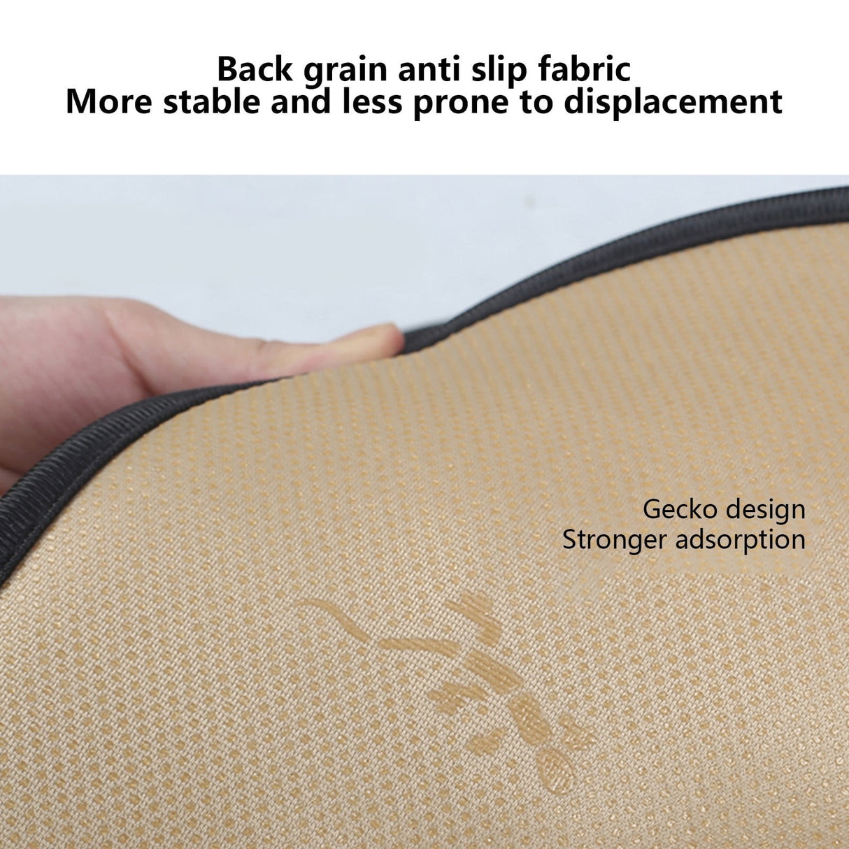 Car Seat Cushion, Driver Seat Cushion with Comfort Memory Foam & Non-Slip Rubber Bottom, Car Seat Pad Works with 95% of Vehicles and Office Chair or Home 44x48cm/17.32x18.9 inches Wine