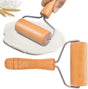 Wooden Rolling Pin Small 9.5cm Non-stick Dough Roller