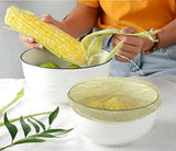 Elastic Food Storage Covers Reusable Stretch Plastic Wrap Bowl Covers Elastic Alternative to Foil for Family Outdoor Picnic 3 Size (60) Other