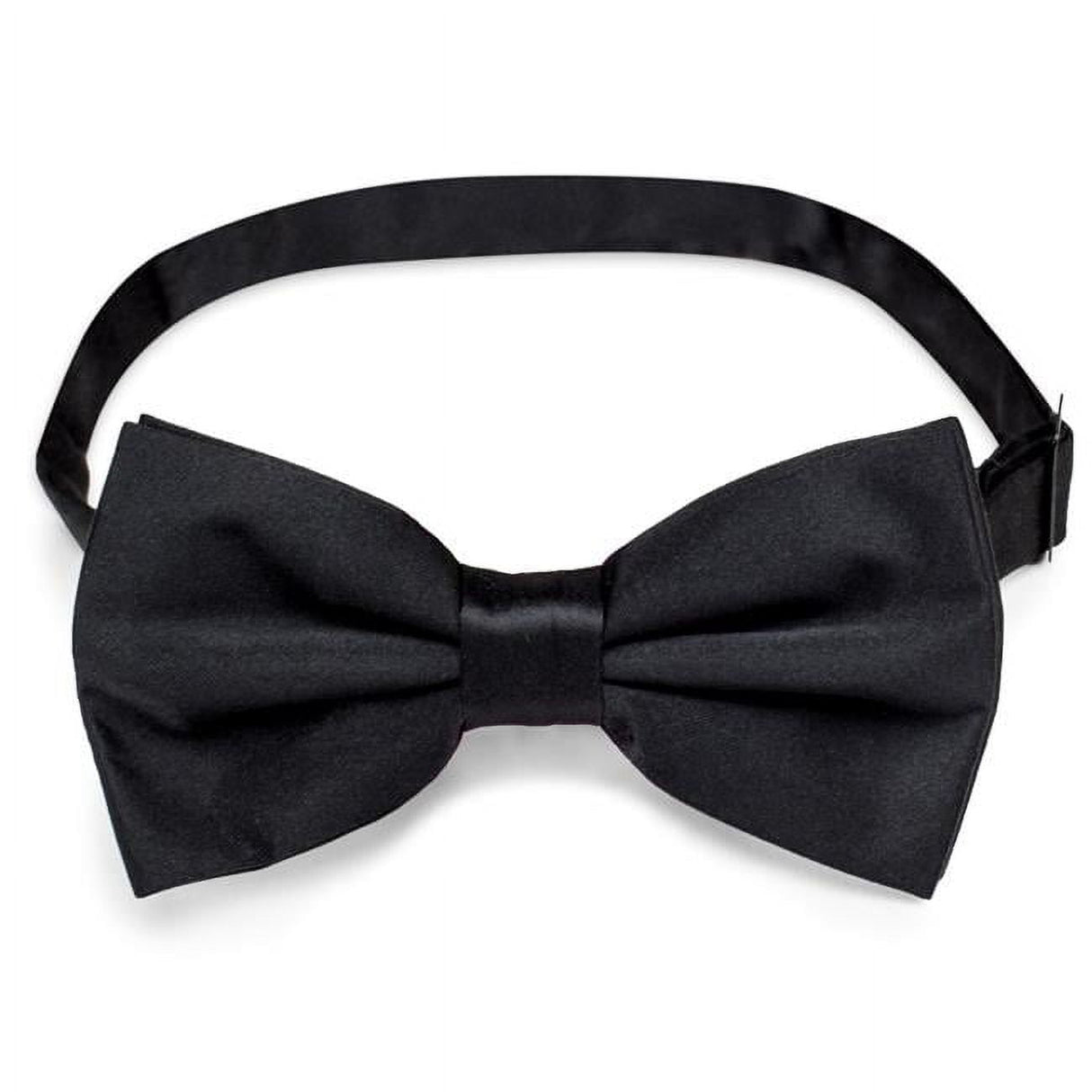 Formal Black Casino & Poker Dealer Pre-tied Adjustable Bow Tie