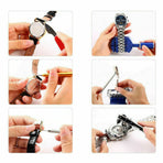 Lightweight Watch Repair Tools & Kits with Carrying Case & Hammer, 147 Pieces