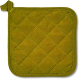 5Pcs Kitchen Pot Holders Set Heat Resistant Pure Cotton Potholders Kit Trivets Large Coasters Hot Pads Pot Holders for Everyday Cooking and Baking by 6.5 x 6.5 Inch Multicolor