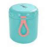 Food Warm Thermal Leakproof Vacuum Stainless Reusable Lunch Box Green - Extra Image