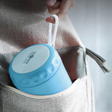 Food Warm Thermal Leakproof Vacuum Stainless Reusable Lunch Box Light Blue◈18 OZ