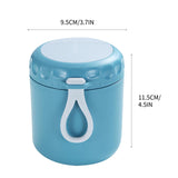 Food Warm Thermal Leakproof Vacuum Stainless Reusable Lunch Box Light Blue◈18 OZ