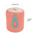 Food Warm Thermal Leakproof Vacuum Stainless Reusable Lunch Box Pink◈18 OZ