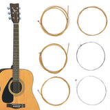 Acoustic Guitar Strings, Phosphor Bronze Extra Light Steel Strings 6-Piece Bronze