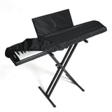 Piano Keyboard Dust-Cover for 88 Keys,with Music Sheet Stand Cover,Electric Piano Cover,Dustproof and Washable - Front View