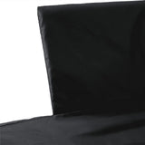 Piano Keyboard Dust-Cover for 88 Keys,with Music Sheet Stand Cover,Electric Piano Cover,Dustproof and Washable - Rear View