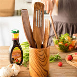 Clearance!! Wooden Spurtle Teak Spurtles Kitchen Tools Wooden Spatula for Cooking Wood Utensils Non Stick Cookware for Serving Stirring Mixing Scraping Scooping Cooking Utensil Brown