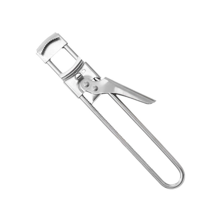 Stainless Steel Can Opener Manual Multifunctional Labor Saving Can Opener Kitchen Creative Can Opener Tool Easily Open Cans Of Various Sizes, 3PC Silver