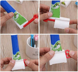 3 Pack Multi Purpose Tube Squeezer Dispenser Bathroom Toothpaste Holder,Hair Color Dye/Cosmetic/Oil Paint Squeezer - Top-Down View